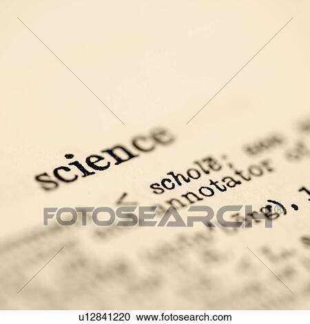 Selective focus of dictionary definition for the word science View Large Photo Image Stock Image - Selective focus of dictionary definition for the word science. Fotosearch