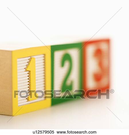 Selective focus of fow of toy building blocks with numbers. View Large Photo Image Stock Photography - Selective focus of fow of toy building blocks with numbers.. Fotosearch