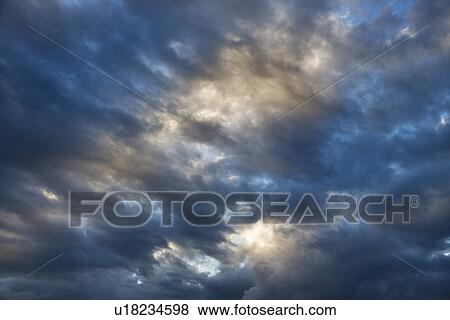 Sky with thick cumulus clouds. View Large Photo Image Stock Photo - Sky with thick cumulus clouds.. Fotosearch
