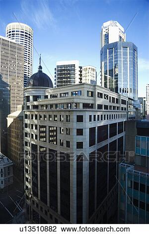 Skyscrapers in Sydney, Australia. View Large Photo Image Stock Image - Skyscrapers in Sydney, Australia.. Fotosearch