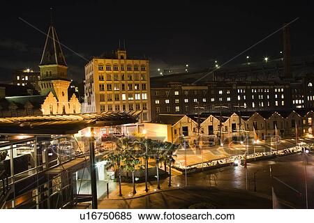 Street scene at night in Sydney, Australia. View Large Photo Image Stock Photography - Street scene at night in Sydney, Australia.. Fotosearch
