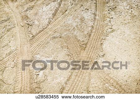Tire tread marks in dirt. View Large Photo Image Stock Photography - Tire tread marks in dirt.. Fotosearch