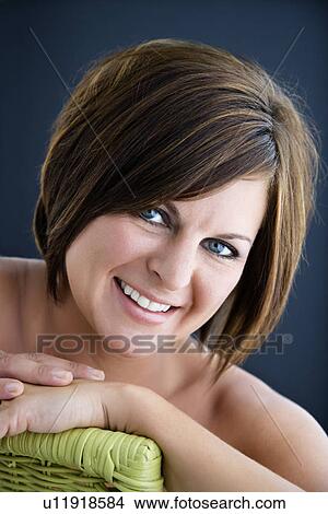 Woman smiling View Large Photo Image Picture - Woman smiling. Fotosearch