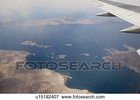 An aerial view of the Baja Peninsula on the Gulf of California (Sea of Cortez) side. Baja California, Mexico. View Large Photo Image Stock Photo - An aerial view of the Baja Peninsula on the Gulf of California (Sea of Cortez) side. Baja California, Mexico.. Fotosearch