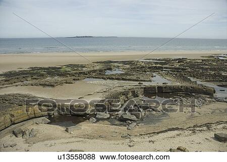 Rocky shoreline on North Northumberland Coast, England, UK North Sea View Large Photo Image Stock Photo - Rocky shoreline on North Northumberland Coast, England, UK North Sea. Fotosearch