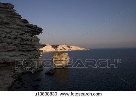Sun set on the cliffs near Bonifacio, Corsica View Large Photo Image Stock Image - Sun set on the cliffs near Bonifacio, Corsica. Fotosearch