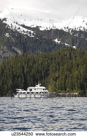 The American Safari Cruises yacht Safari Spirit operating in Southeast Alaska, USA. Pacific Ocean. View Large Photo Image Stock Image - The American Safari Cruises yacht Safari Spirit operating in Southeast Alaska, USA. Pacific Ocean.. Fotosearch