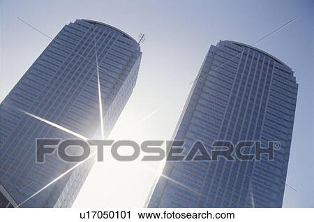 Stock Image - A Building And Luster. Fotosearch