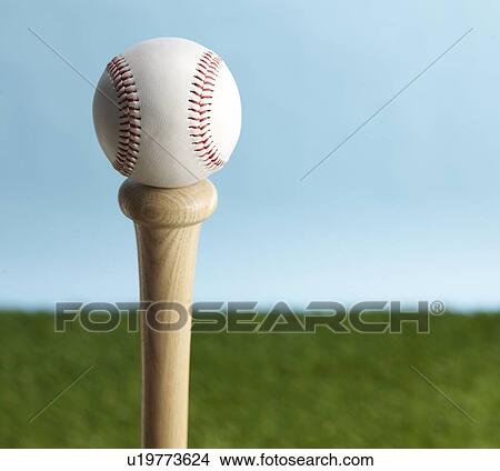 Baseball Bat and Ball View Large Photo Image Picture - Baseball Bat and Ball . Fotosearch