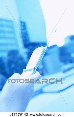 Stock Image - Cellphone. Fotosearch