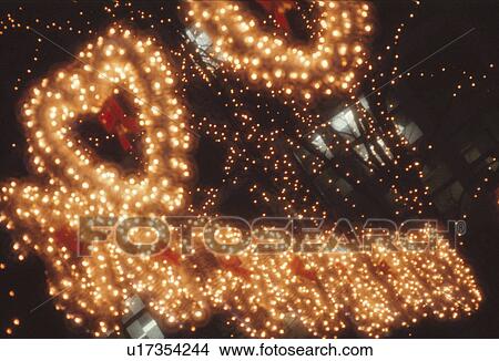Picture - Christmas Illuminations. Fotosearch
