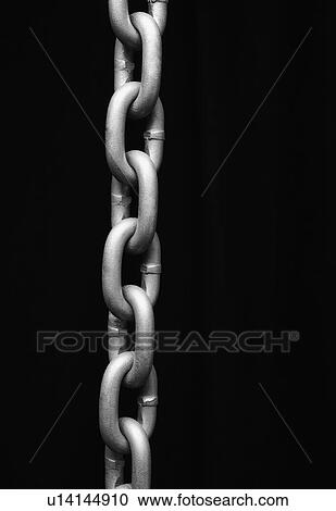 Stock Image - Close-up of Chain. Fotosearch