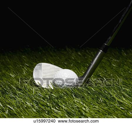 Golf Club and Ball View Large Photo Image Stock Image - Golf Club and Ball. Fotosearch