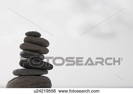 Stock Photograph - Pile of stones. Fotosearch