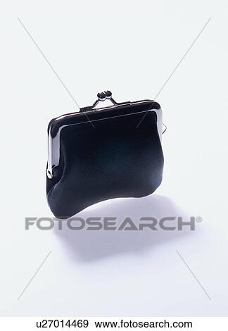 Stock Photo - Black Purse. Fotosearch