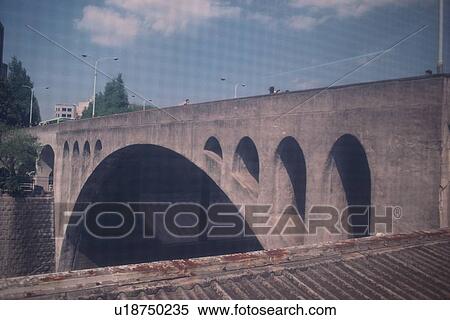 Bridge With Arch View Large Photo Image Stock Photography - Bridge With Arch. Fotosearch