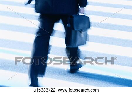 Businessman On Crosswalk View Large Photo Image Stock Image - Businessman On Crosswalk. Fotosearch