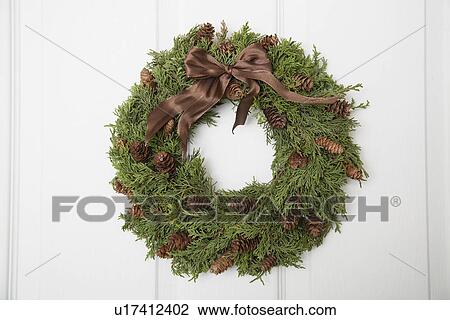 Christmas wreath View Large Photo Image Stock Image - Christmas wreath. Fotosearch