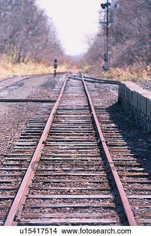 Picture - Railroad Track. Fotosearch