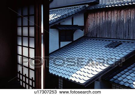 Tile Roofs View Large Photo Image Stock Image - Tile Roofs. Fotosearch