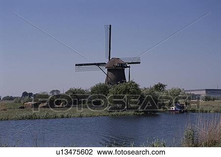Stock Image - Windmill. Fotosearch