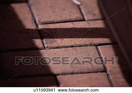 Brick Wall In Shadows View Large Photo Image Stock Image - Brick Wall In Shadows. Fotosearch