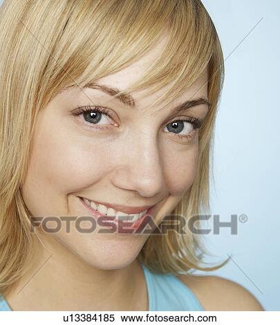 Portrait of Young Woman View Large Photo Image Stock Photography - Portrait of Young Woman. Fotosearch