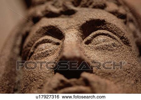 Sculpture Of Face View Large Photo Image Stock Photograph - Sculpture Of Face. Fotosearch