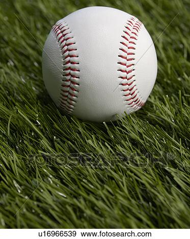 Single Baseball View Large Photo Image Stock Photo - Single Baseball. Fotosearch