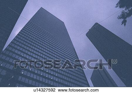 Stock Image - Skyscrapers. Fotosearch