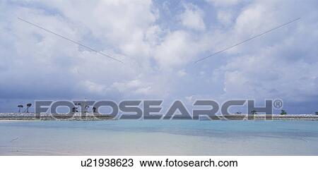 Stock Image - The Sea In Okinawa. Fotosearch