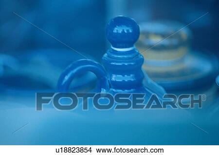 Picture - Blue Pots. Fotosearch