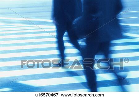 Businessmen Crossing Street View Large Photo Image Stock Photo - Businessmen Crossing Street. Fotosearch