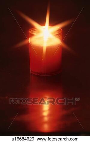 Glowing Candle View Large Photo Image Stock Photo - Glowing Candle. Fotosearch