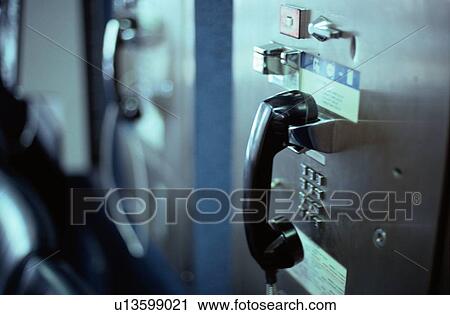 Stock Image - Pay Telephone. Fotosearch