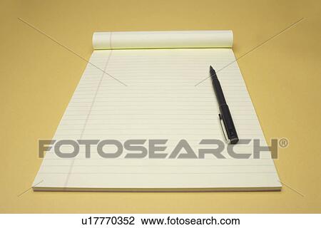 Pen on notepad View Large Photo Image Stock Image - Pen on notepad. Fotosearch