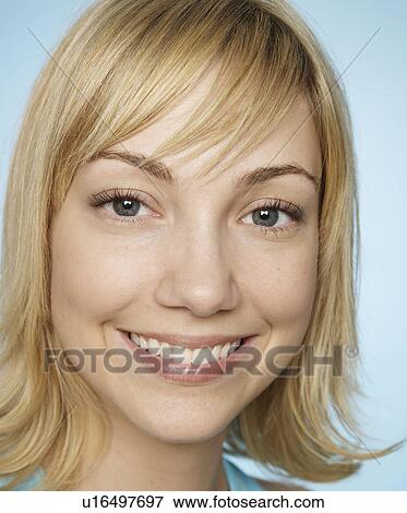 Portrait of Young Woman View Large Photo Image Stock Photo - Portrait of Young Woman. Fotosearch