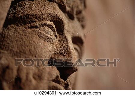 Sculpture Of Face View Large Photo Image Stock Image - Sculpture Of Face. Fotosearch