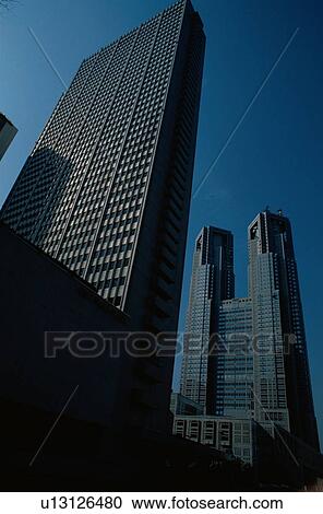 Stock Image - Skyscraper And Office Building. Fotosearch
