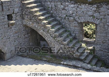 Stone Stairs View Large Photo Image Stock Image - Stone Stairs. Fotosearch