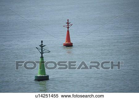 Stock Photography - A Marine Buoy. Fotosearch