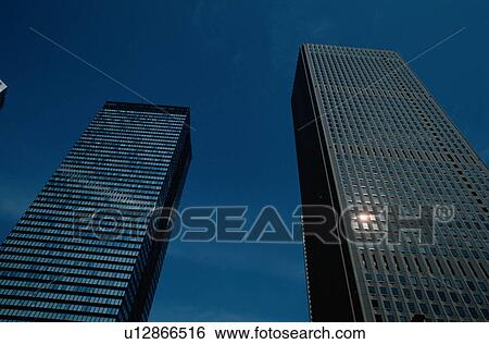 Office Buildings View Large Photo Image Stock Photograph - Office Buildings. Fotosearch