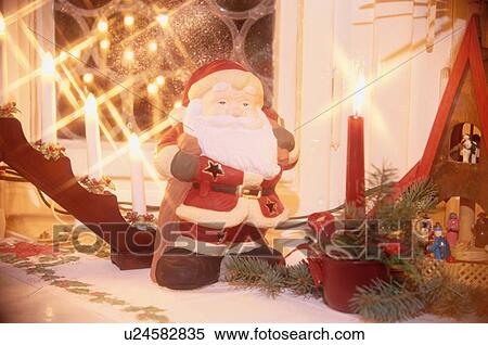 Santa Claus Ornament View Large Photo Image Stock Photography - Santa Claus Ornament. Fotosearch