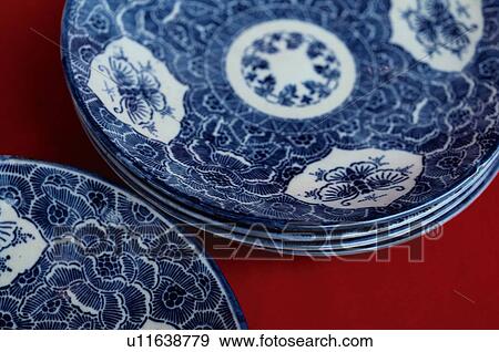 Stacks Of Plates View Large Photo Image Stock Photo - Stacks Of Plates. Fotosearch
