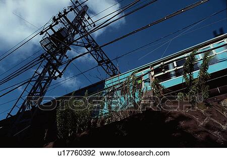 Train Near Utility Pole View Large Photo Image Stock Image - Train Near Utility Pole. Fotosearch