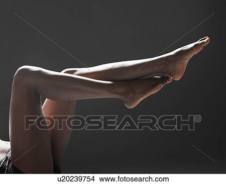 Woman's bare legs (low section) View Large Photo Image Picture - Woman's bare legs (low section). Fotosearch