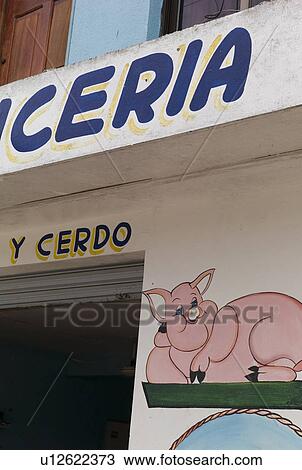 Butcher shop sign in Tulum Mexico View Large Photo Image Stock Image - Butcher shop sign in Tulum Mexico. Fotosearch