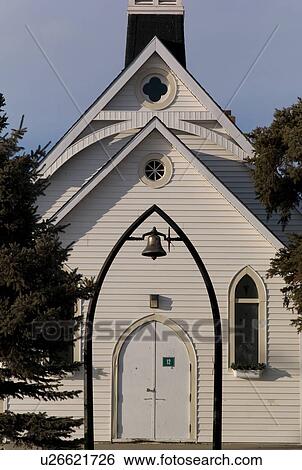 Stock Photograph - Church in Northern Alberta. Fotosearch