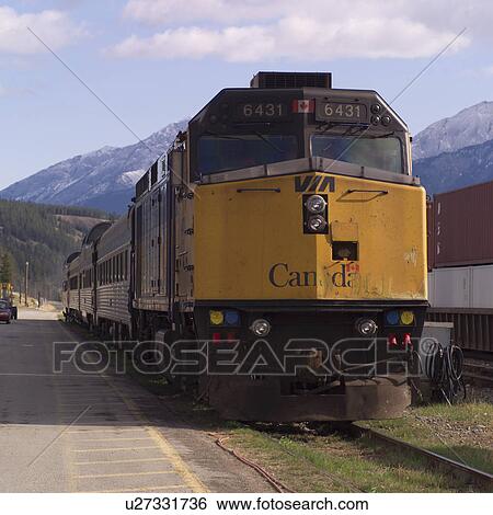 Stock Photograph - Front of a Train. Fotosearch