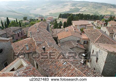 Aerial view of MonteCastello di Vibio, looking west View Large Photo Image Stock Image - Aerial view of MonteCastello di Vibio, looking west. Fotosearch